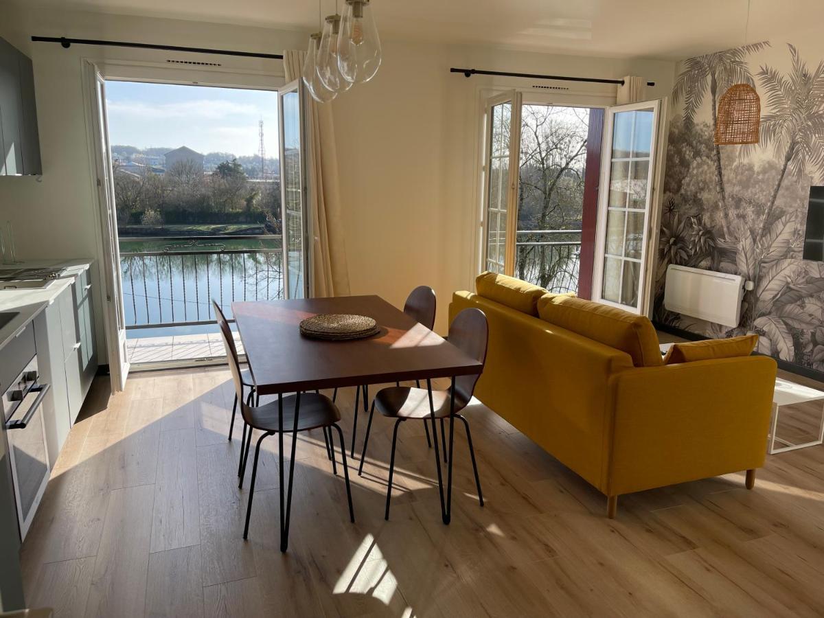 Ambiance Seine, Appartement Lumineux En Bordure De Seine - Chouette Thomery Exterior photo